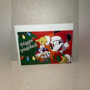 Disney 2025 Mickey Mouse Rare Limited Ed Holiday Poster John Loter 11" x 17"NWT